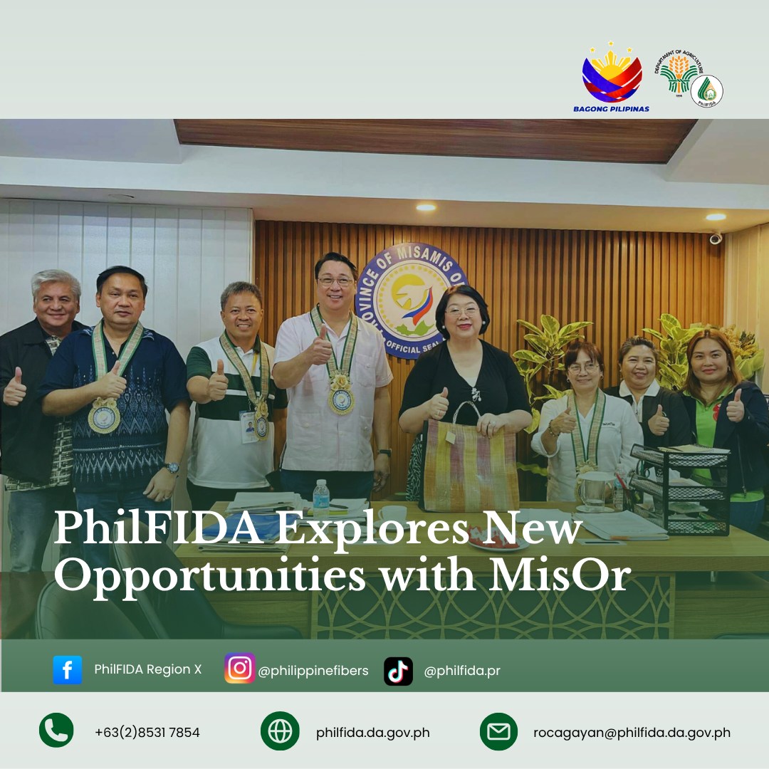 PhilFIDA boosts fiber farming efforts in Misamis Oriental.