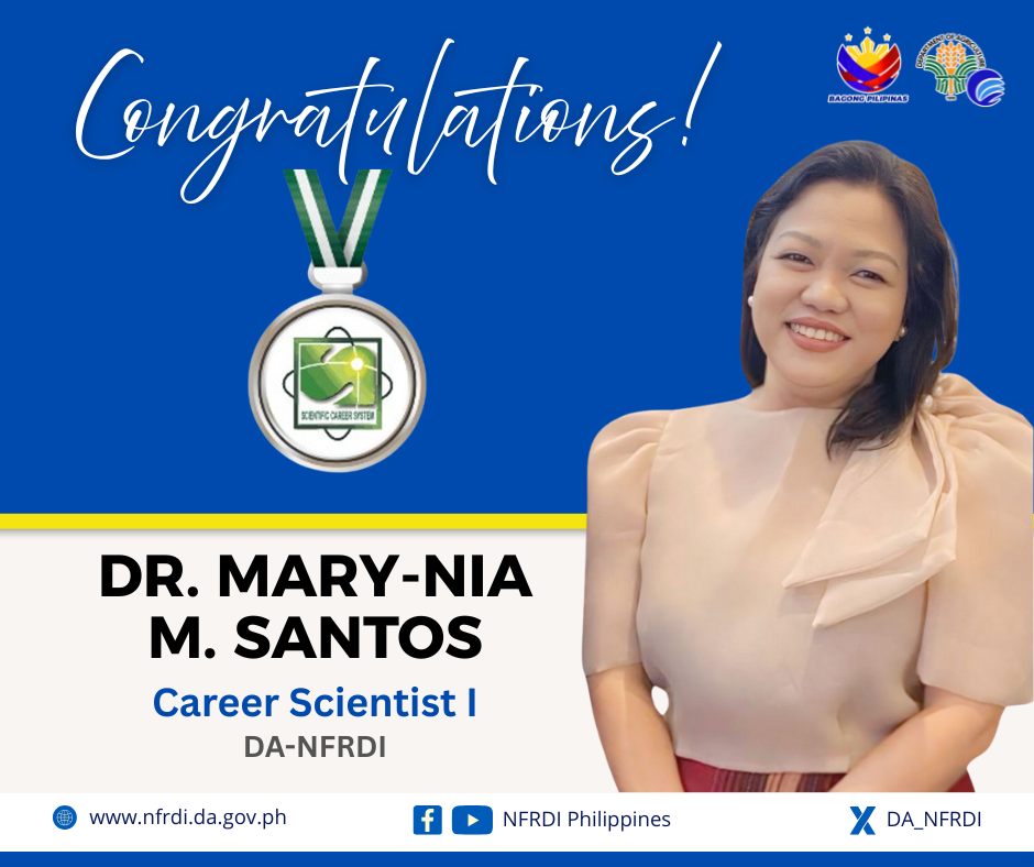 Dr. Mary-Nia Santos Named Career Scientist by Gov’t Panel.