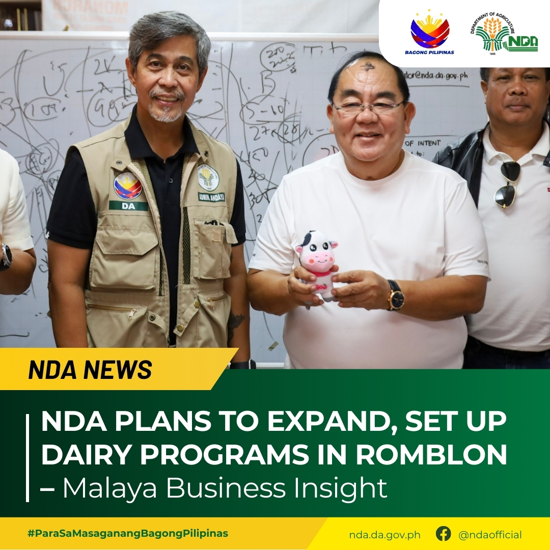 NDA Explores Dairy Program Expansion in Romblon.