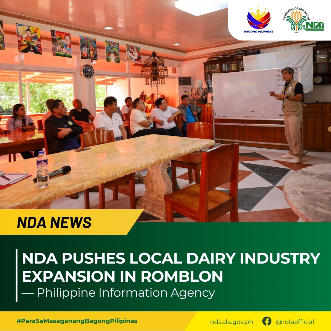 NDA Advances Dairy Programs to Boost Milk Production in Romblon.