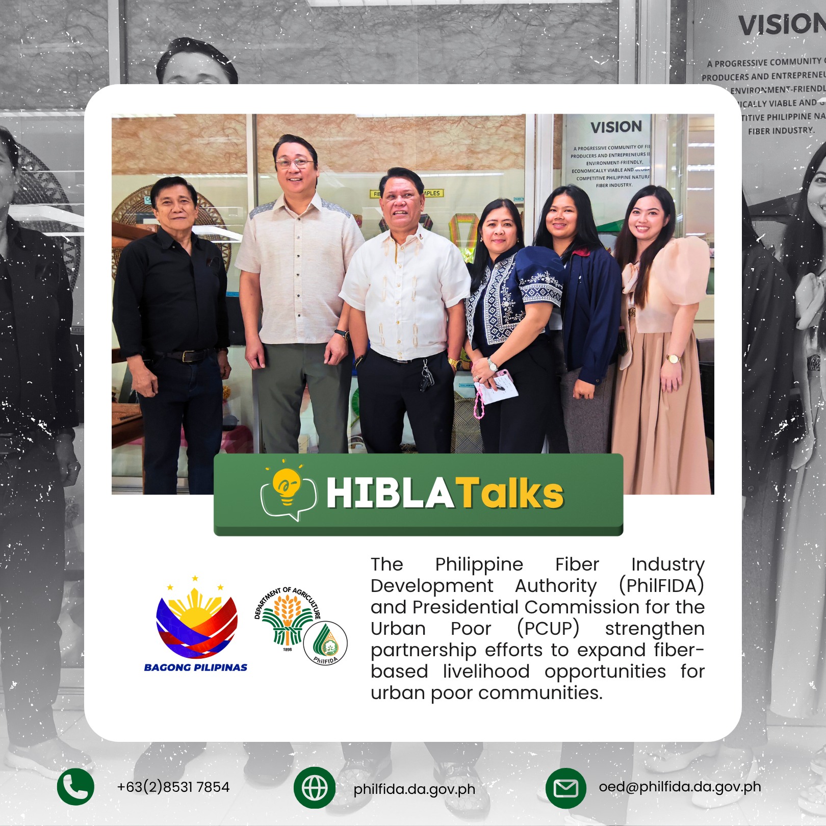 PhilFIDA, PCUP partner to aid urban poor sectors.